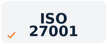 ISO/IEC 27001 Certified